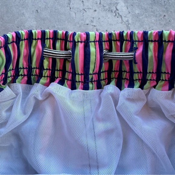 Boardies Striped Pink, Navy, Green Swim Trunks, Men’s Small - Picture 8 of 12